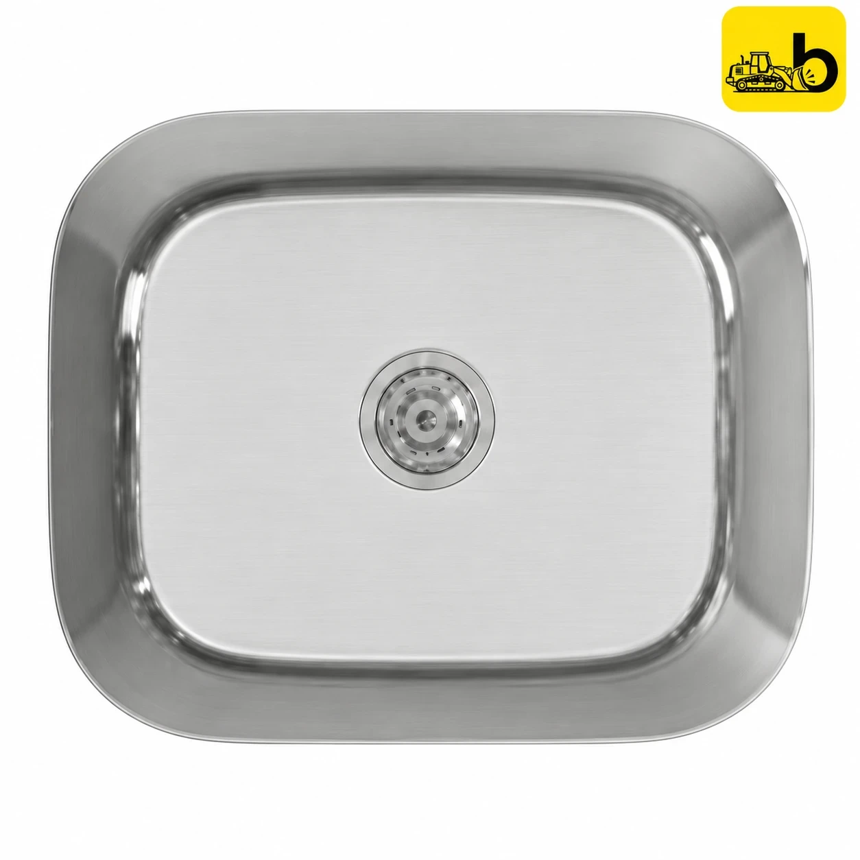 Johnson Bathware Nexa Slim SS304 Kitchen Sink with Round Waste Coupling - K030204SBS - Satin