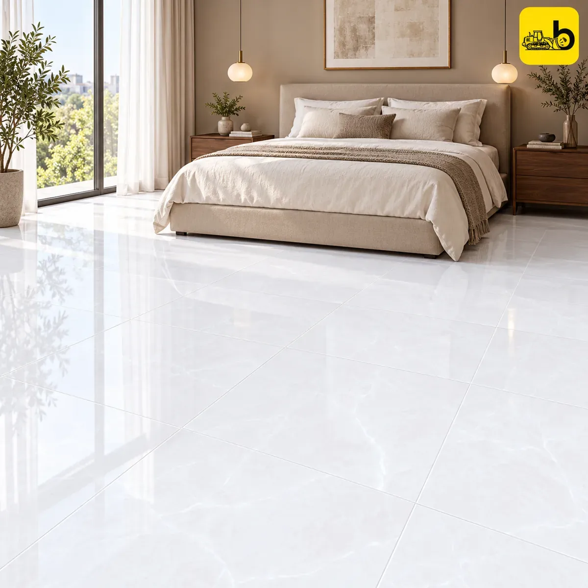 NITCO Clara Infinite – Glossy Tile 600 × 1200 mm