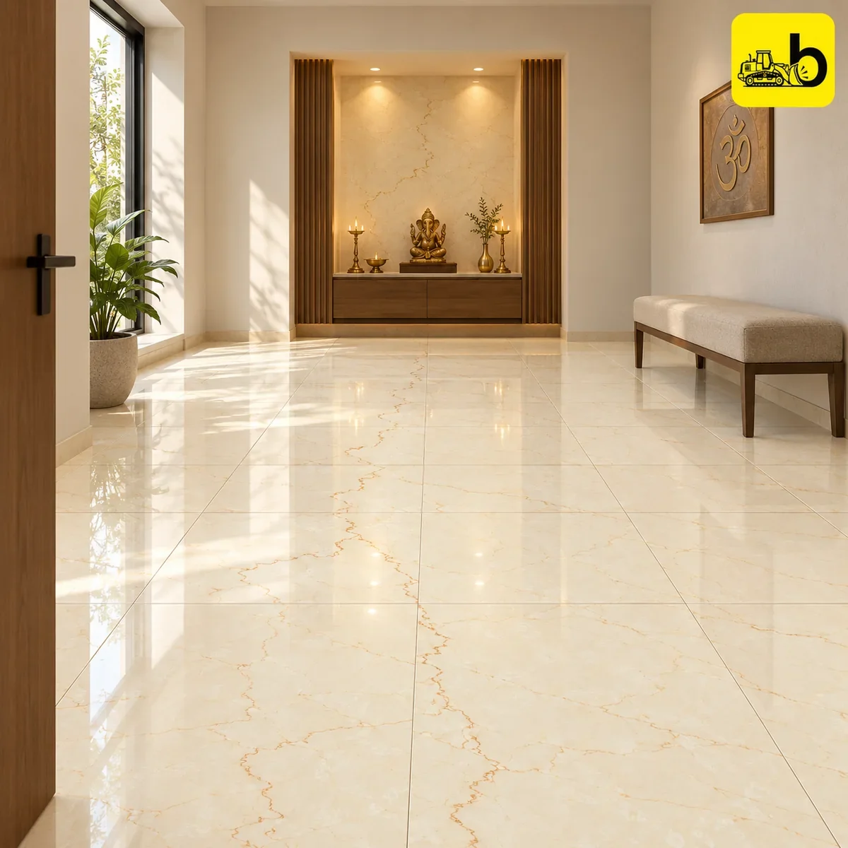 NITCO Bottochino – Glossy Tile 600 × 1200 mm