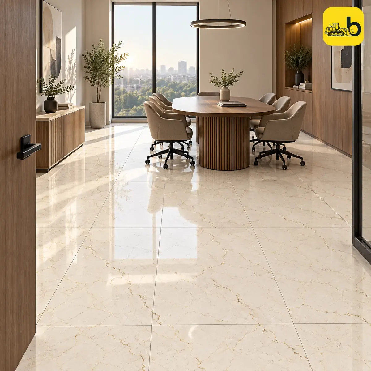 NITCO Bottochino Fiorito – Glossy Tile 600 × 1200 mm