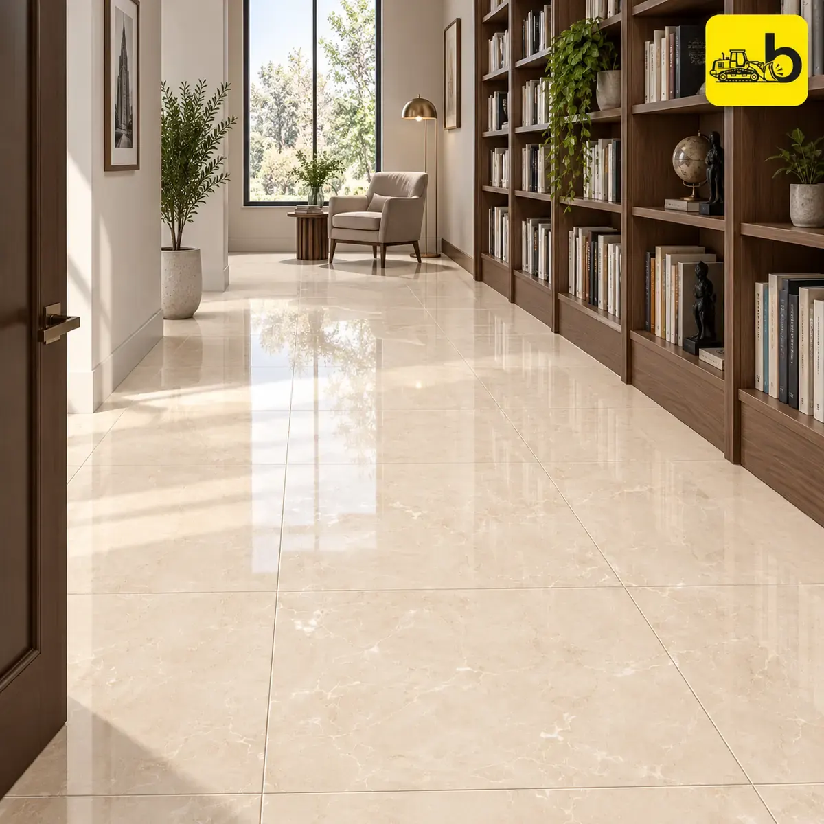 NITCO Bottochino Royale – Glossy Tile 600 × 1200 mm