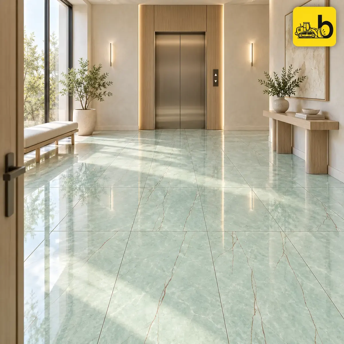 NITCO Roma Azul LT – Glossy Tile 600 × 1200 mm