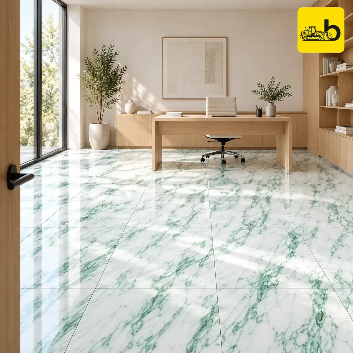 NITCO Arabella Verde – Glossy Tile 600 × 1200 mm