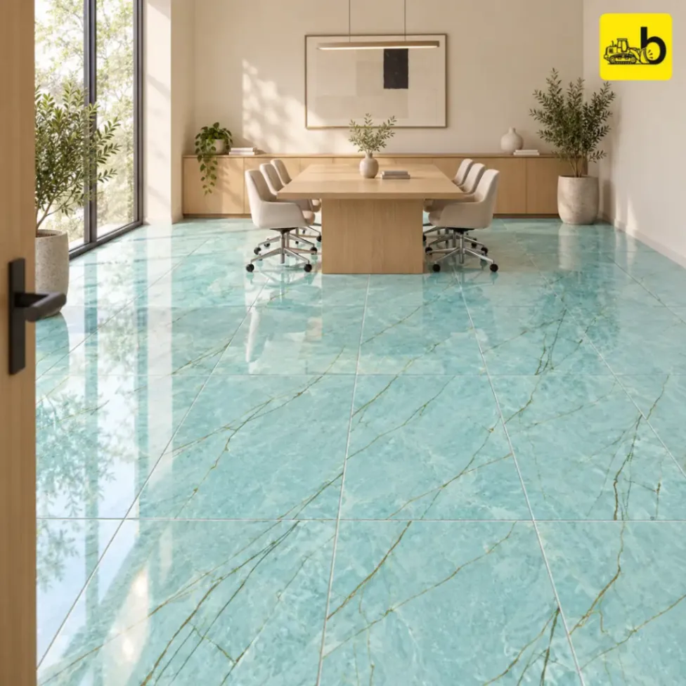 NITCO Roma Azul – Glossy Tile 600 × 1200 mm