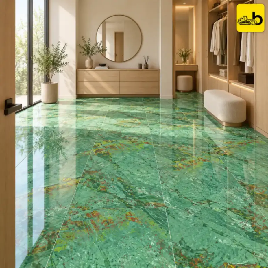 NITCO Blue Aria – High Gloss Exotic Tile 600 × 1200 mm