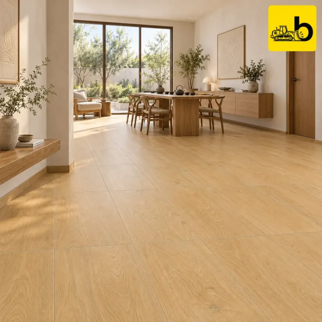 NITCO Lyptus Honeywood – Matte Tile 600 × 1200 mm