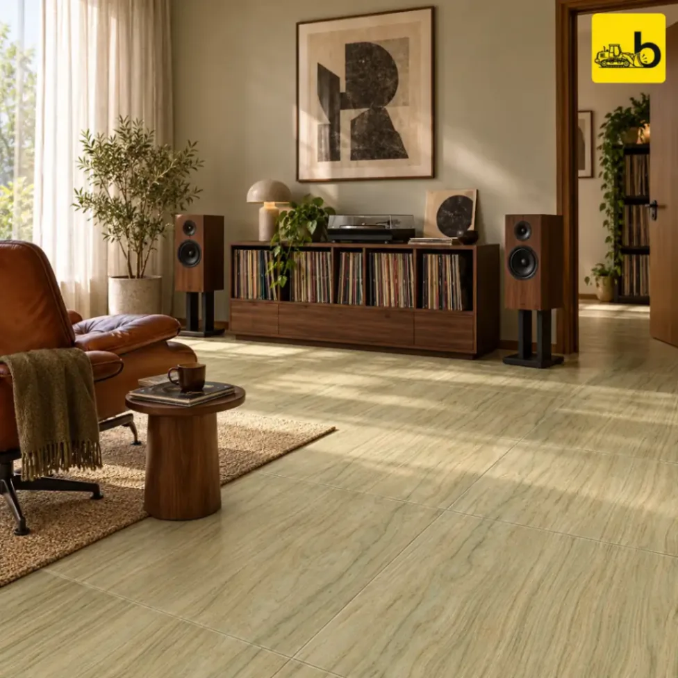 NITCO Douglas Fir Natural – Matte Tile 600 × 1200 mm