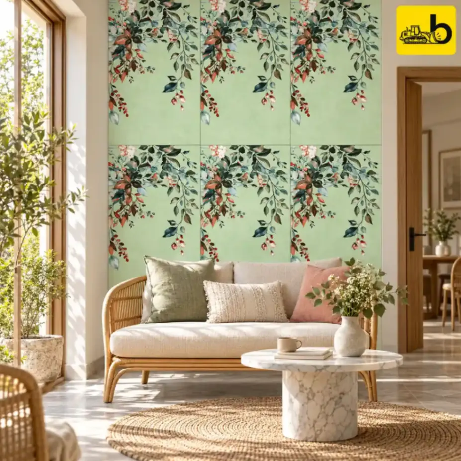 NITCO Urba Lime Decor 2 – Carving Tile 600 × 1200 mm