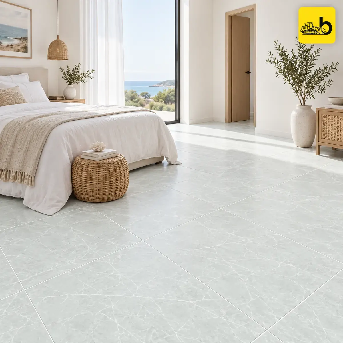 NITCO Calcite Frost – Carving Tile 600 × 1200 mm