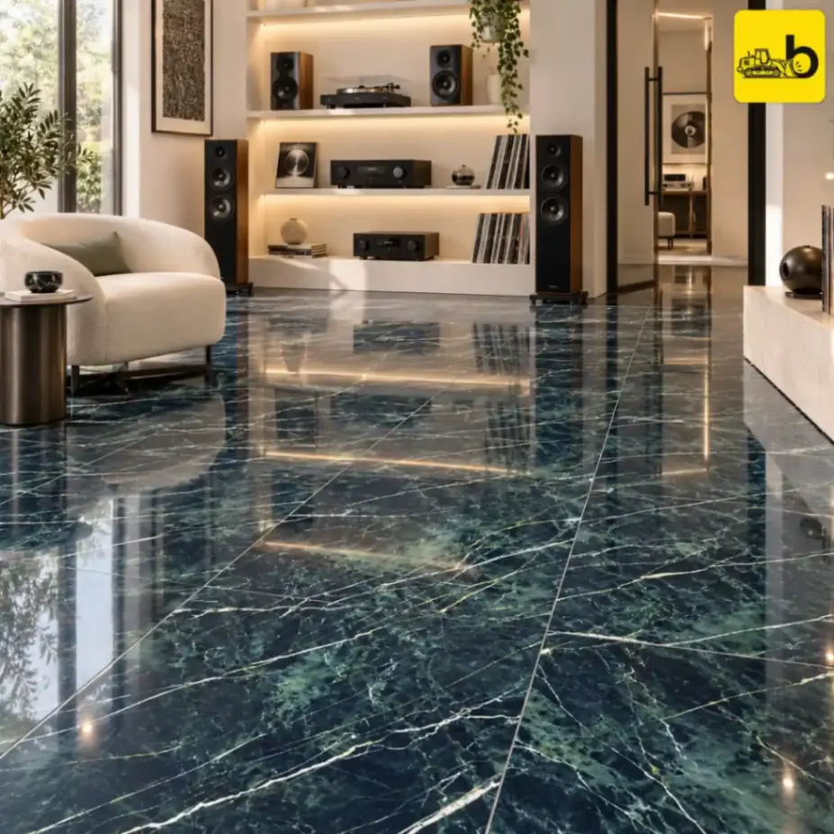 NITCO Monaco Indigo – High Gloss Tile 600 × 1200 mm