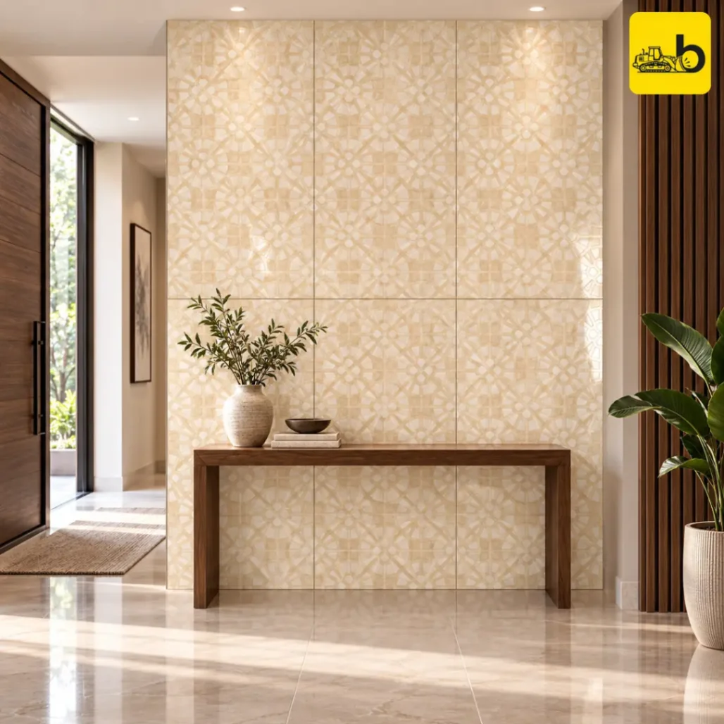 NITCO Fontana Decor 1 – Glossy Tile 600 × 1200 mm