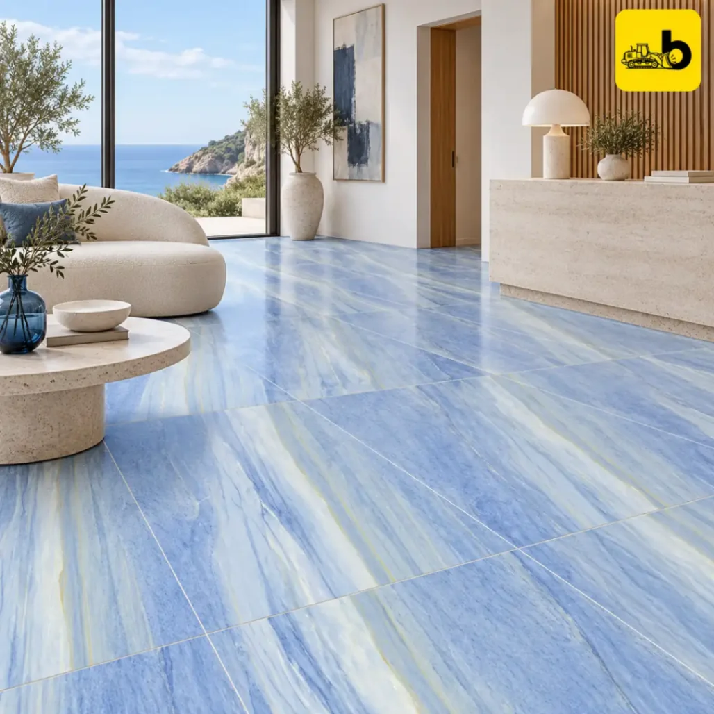 NITCO Azul Macaubas – Matte Tile 600 × 1200 mm