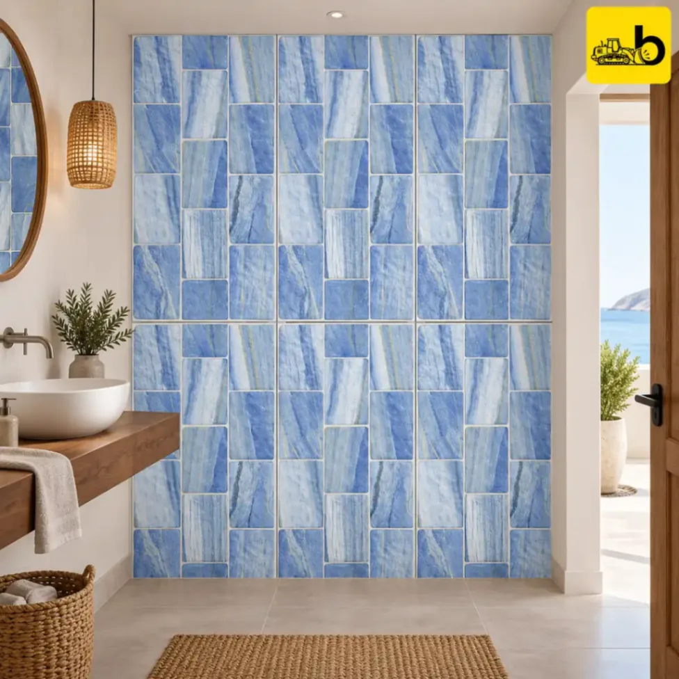 NITCO Azul Macaubas Decor – Matte Tile 600 × 1200 mm