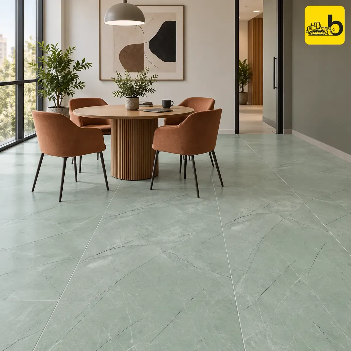 NITCO Burberry Grey – Matte Tile 600 × 1200 mm