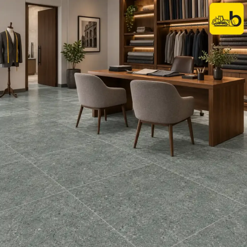 NITCO Colab Grey – Matte Tile 600 × 1200 mm