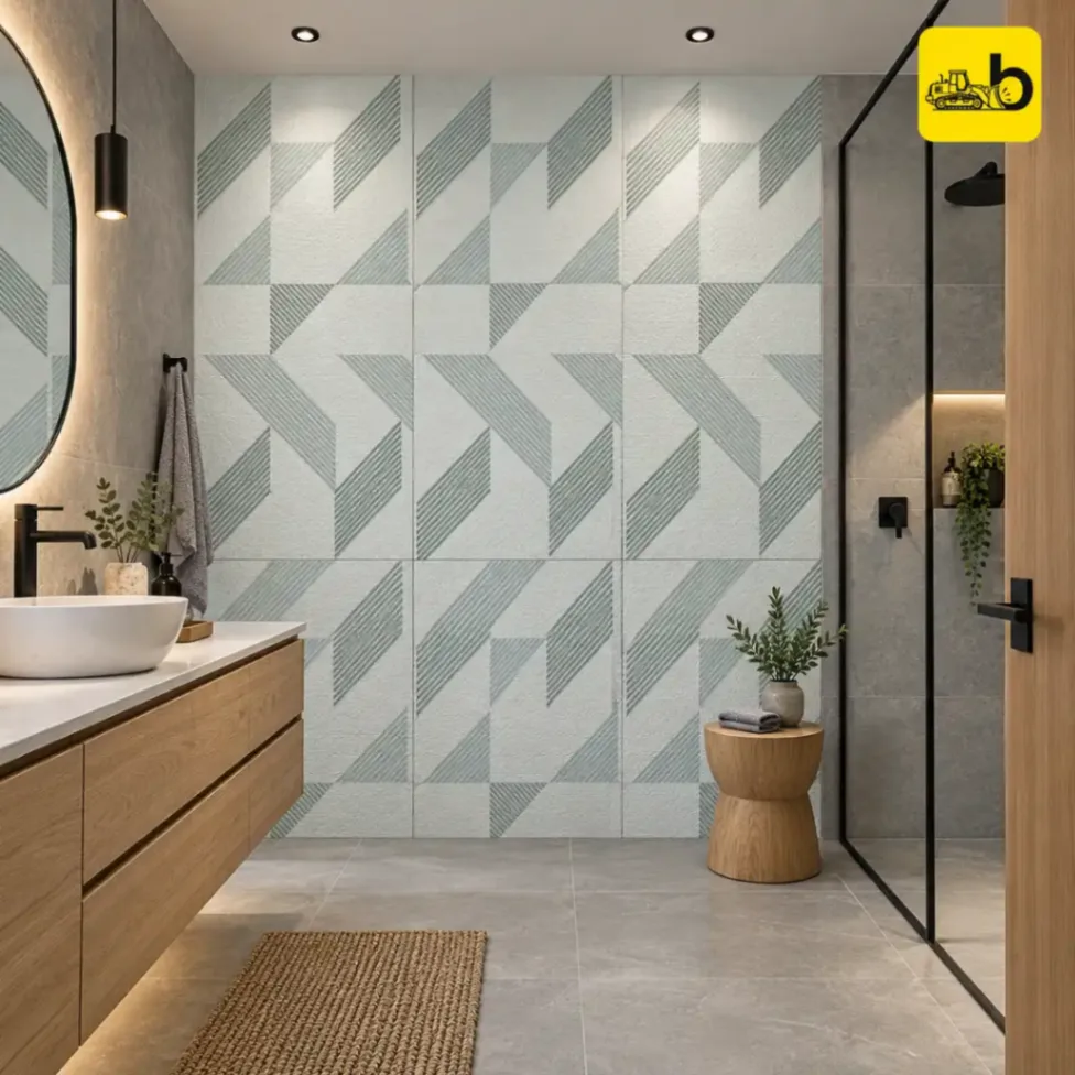NITCO Cure Grey Decor – Carving Tile 600 × 1200 mm
