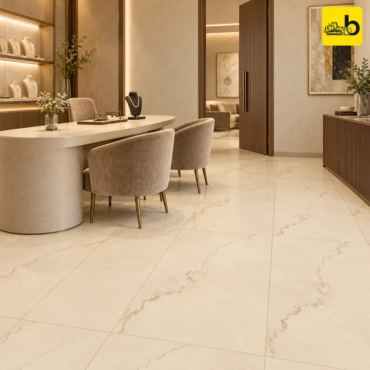 NITCO Versace – Matte Tile 600 × 1200 mm