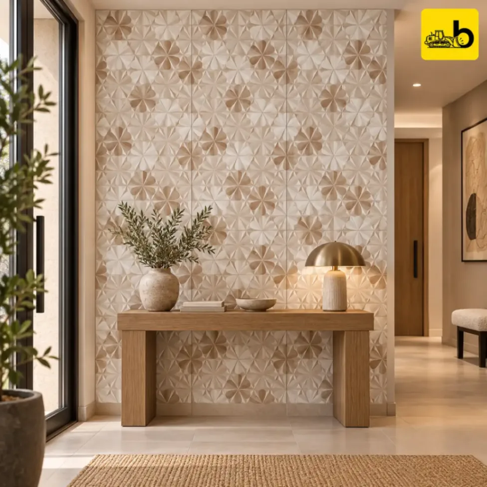 NITCO Venecia Beige Decor – Matte Tile 600 × 1200 mm
