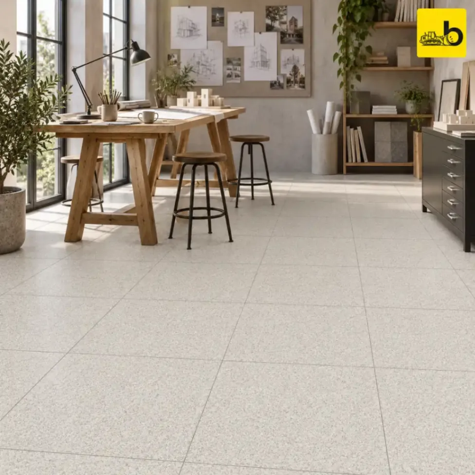 NITCO Cognate Bruno – Matte Full Body Vitrified Tile 600 × 600 mm