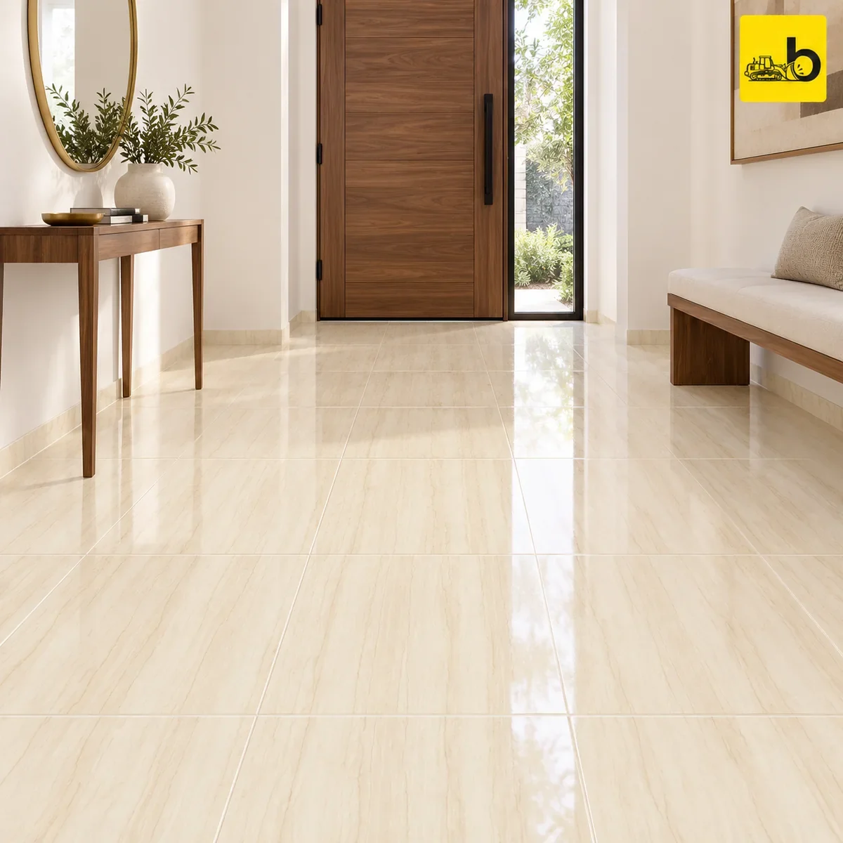 NITCO Serpegenti Silver – Glossy Soluble Salt Vitrified Tile 600 × 600 mm
