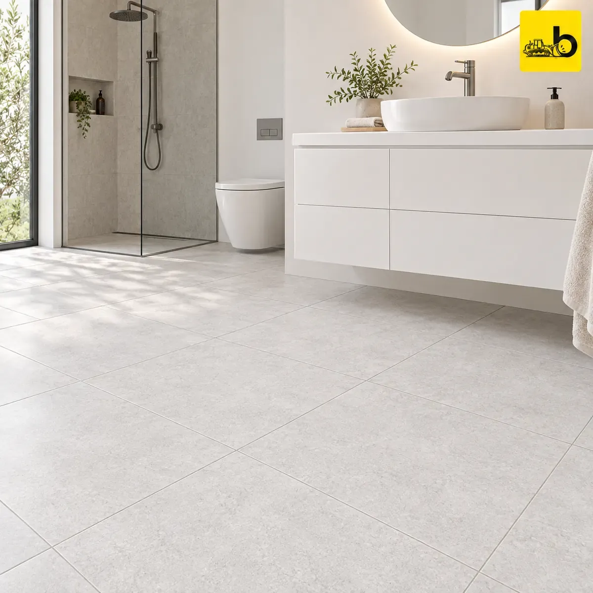 NITCO CRUST SAKURA Satin Matte Ceramic Floor Tile 300 × 300 mm