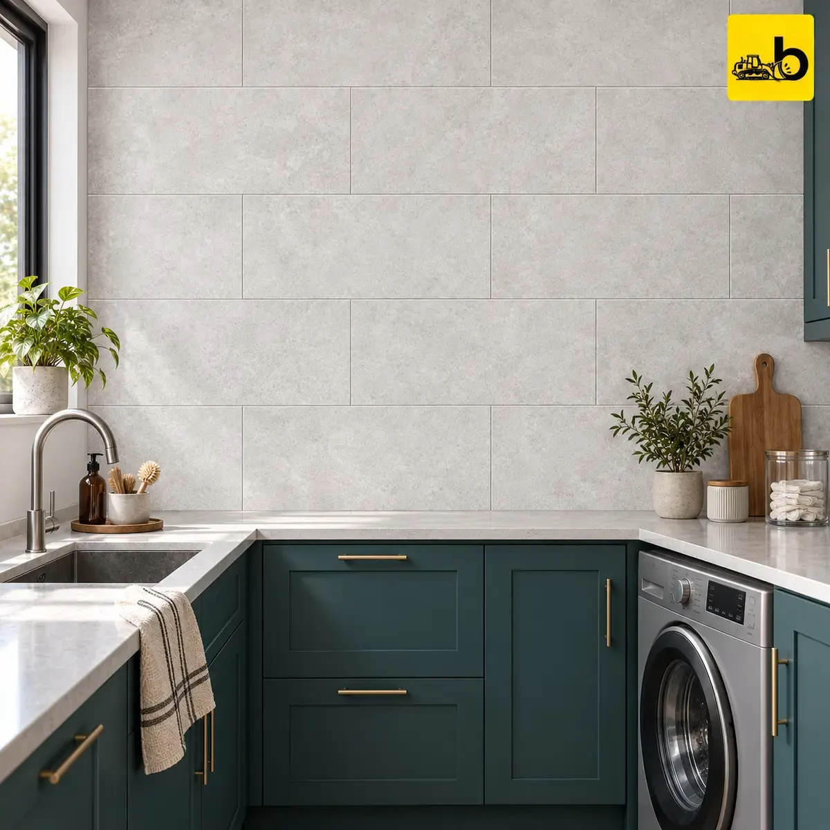 NITCO PESCO GREY Matte Ceramic Wall Tile 300 × 600 mm