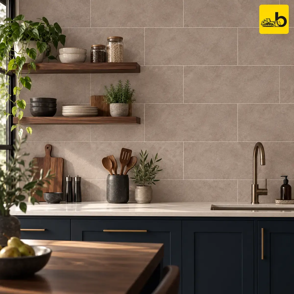 NITCO RITZ GRIEGE Satin Matte Ceramic Wall Tile 300 × 600 mm