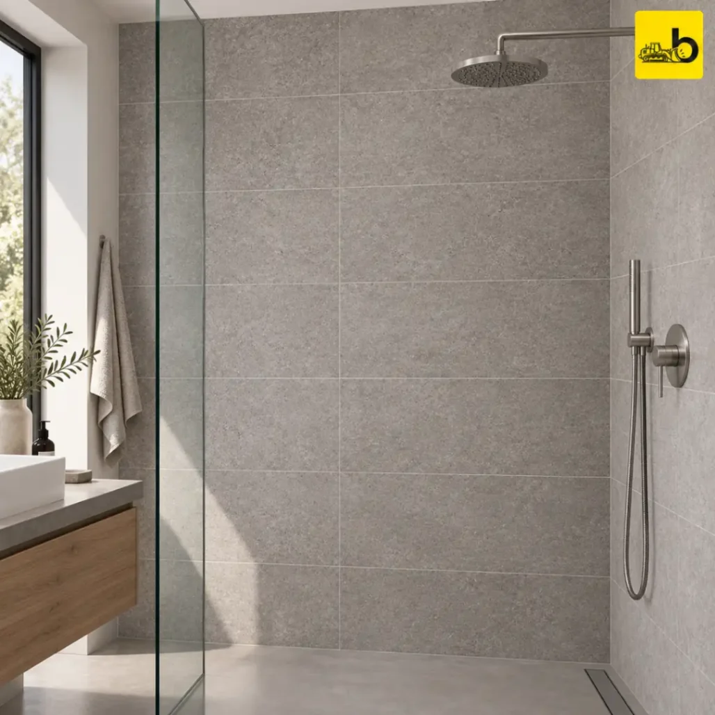 NITCO RECTUS GRIS Rustic Ceramic Wall Tile 300 × 600 mm