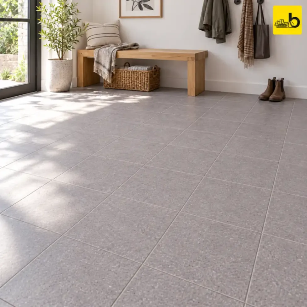 NITCO CRUST TRIKON Satin Matte Ceramic Floor Tile 300 × 300 mm