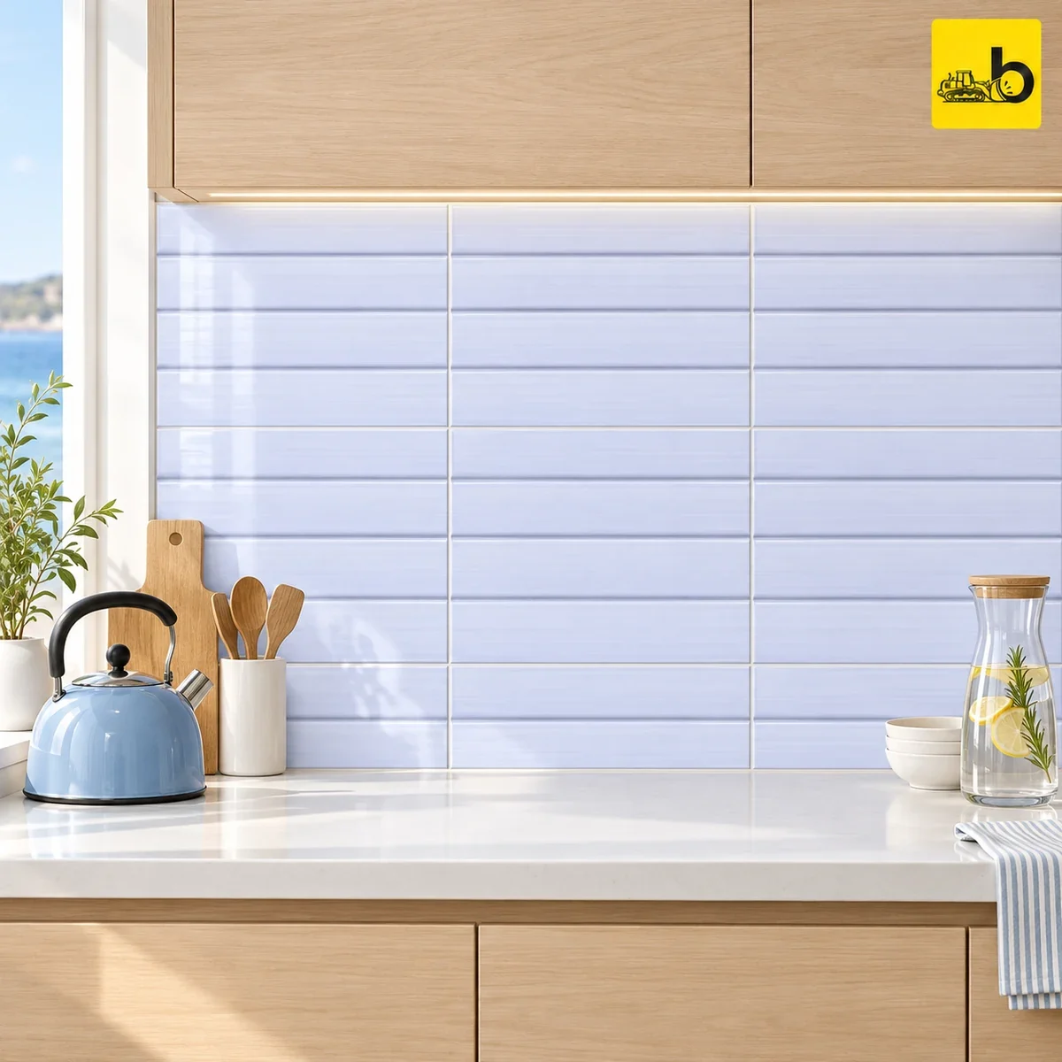 NITCO IRIS BLOOM LT Glossy Ceramic Wall Tile 300 × 450 mm