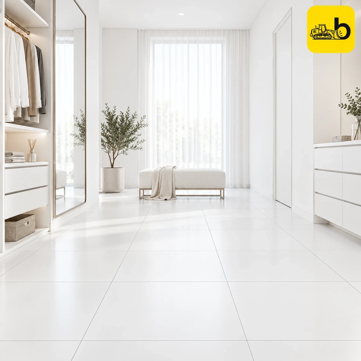 NITCO CRUST LADRILLO TELLA Satin Matte Ceramic Floor Tile 300 × 300 mm