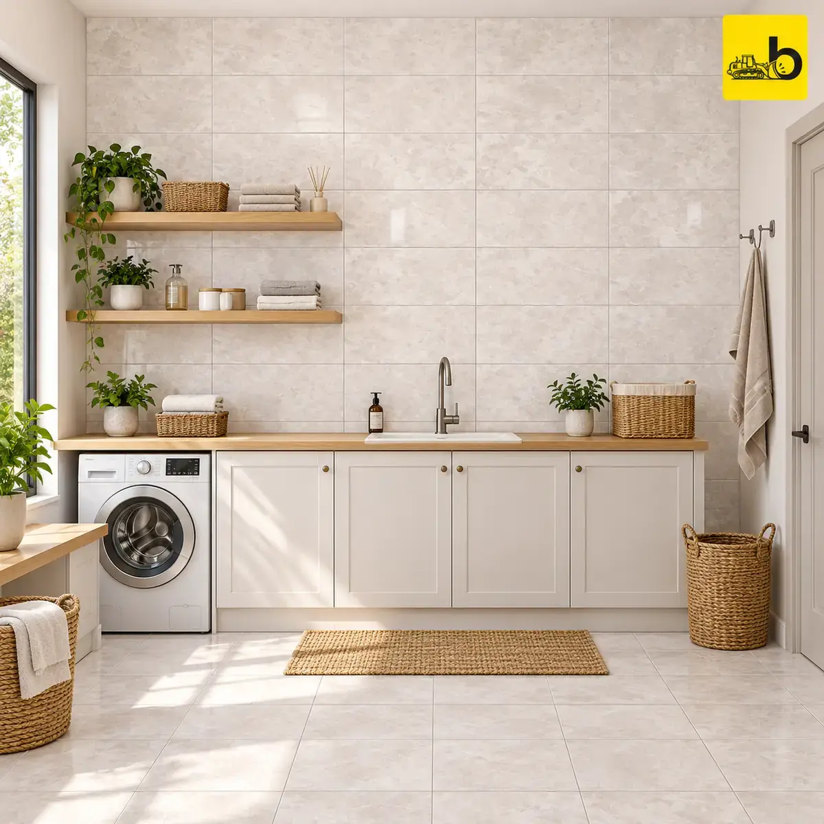 NITCO MISTY BROWN LT Glossy Ceramic Wall Tile 300 × 450 mm