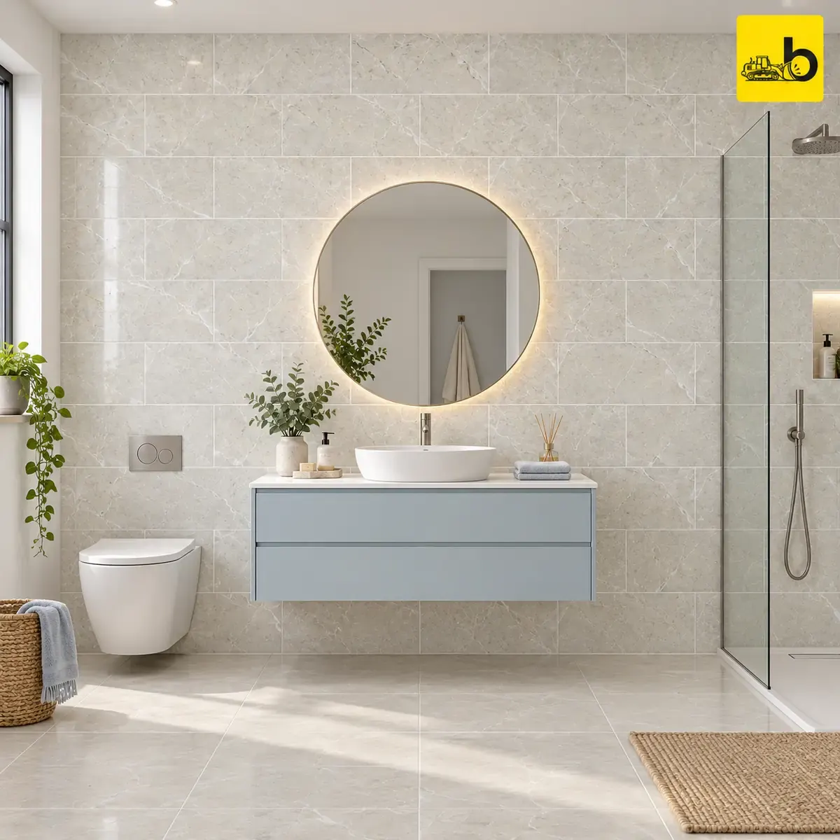 NITCO BRECCIA CHROME LT Glossy Ceramic Wall Tile 300 × 450 mm