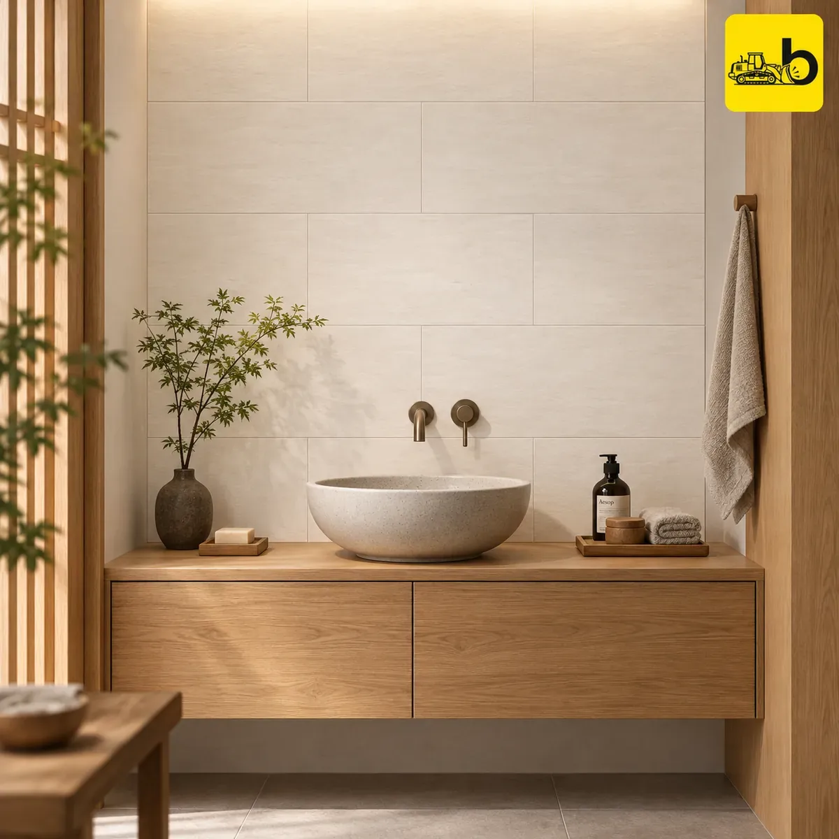 NITCO TRAVERTINE ECSTACY LT Glossy Ceramic Wall Tile 300 × 450 mm