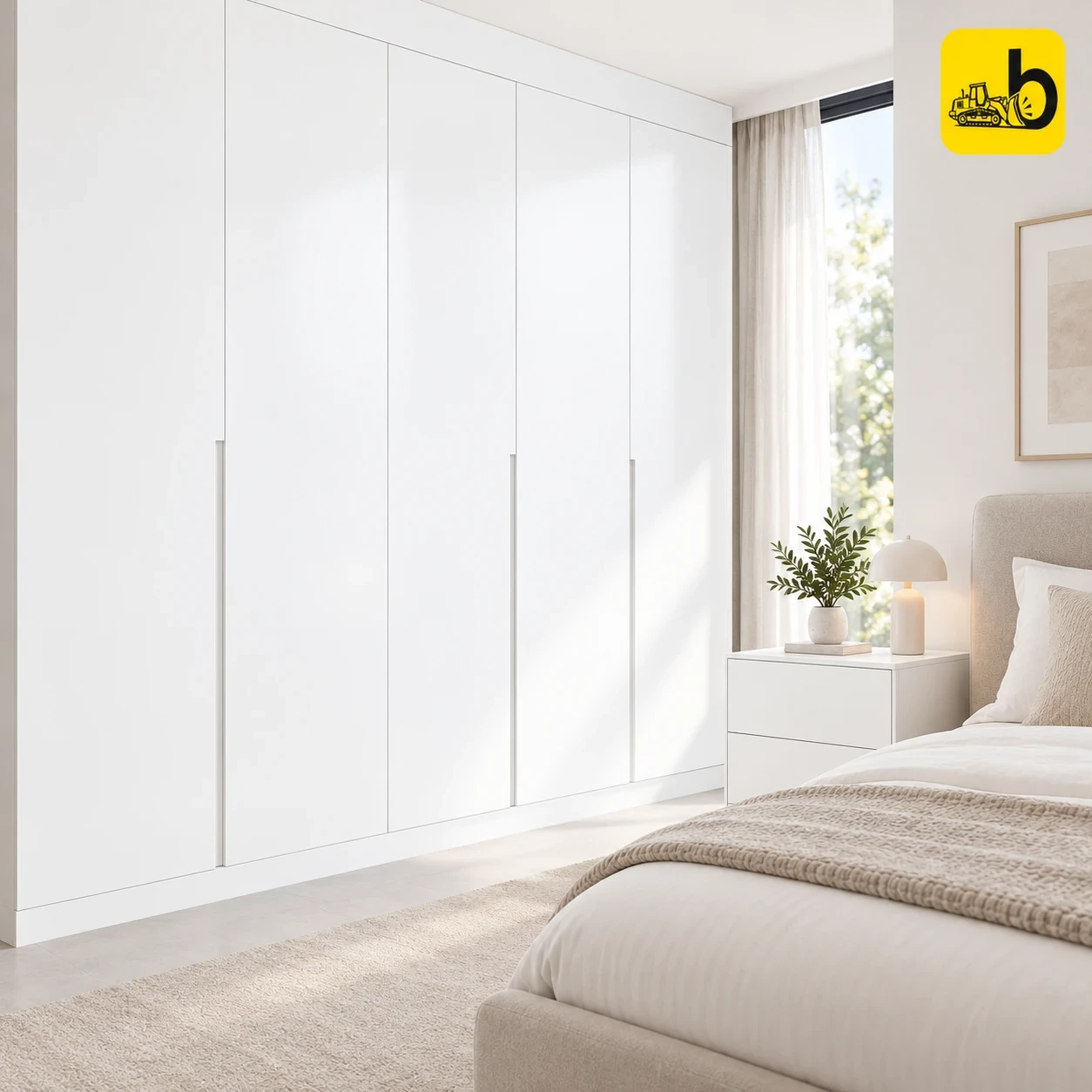 Craftwood 202 Solid Color Laminate - Classic Fluted Texture