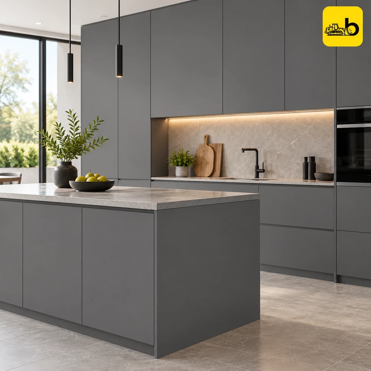 Craftwood 1203 Solid Color Laminate - Silky Matt Finish