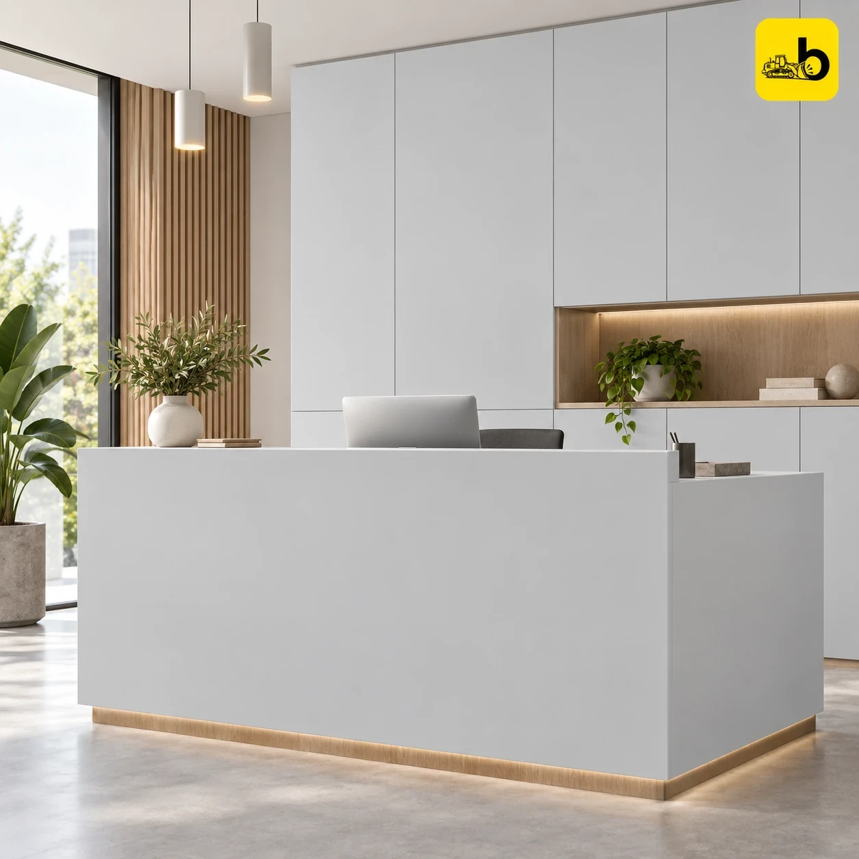 Craftwood 1204 Solid Color Laminate - Suede Finish