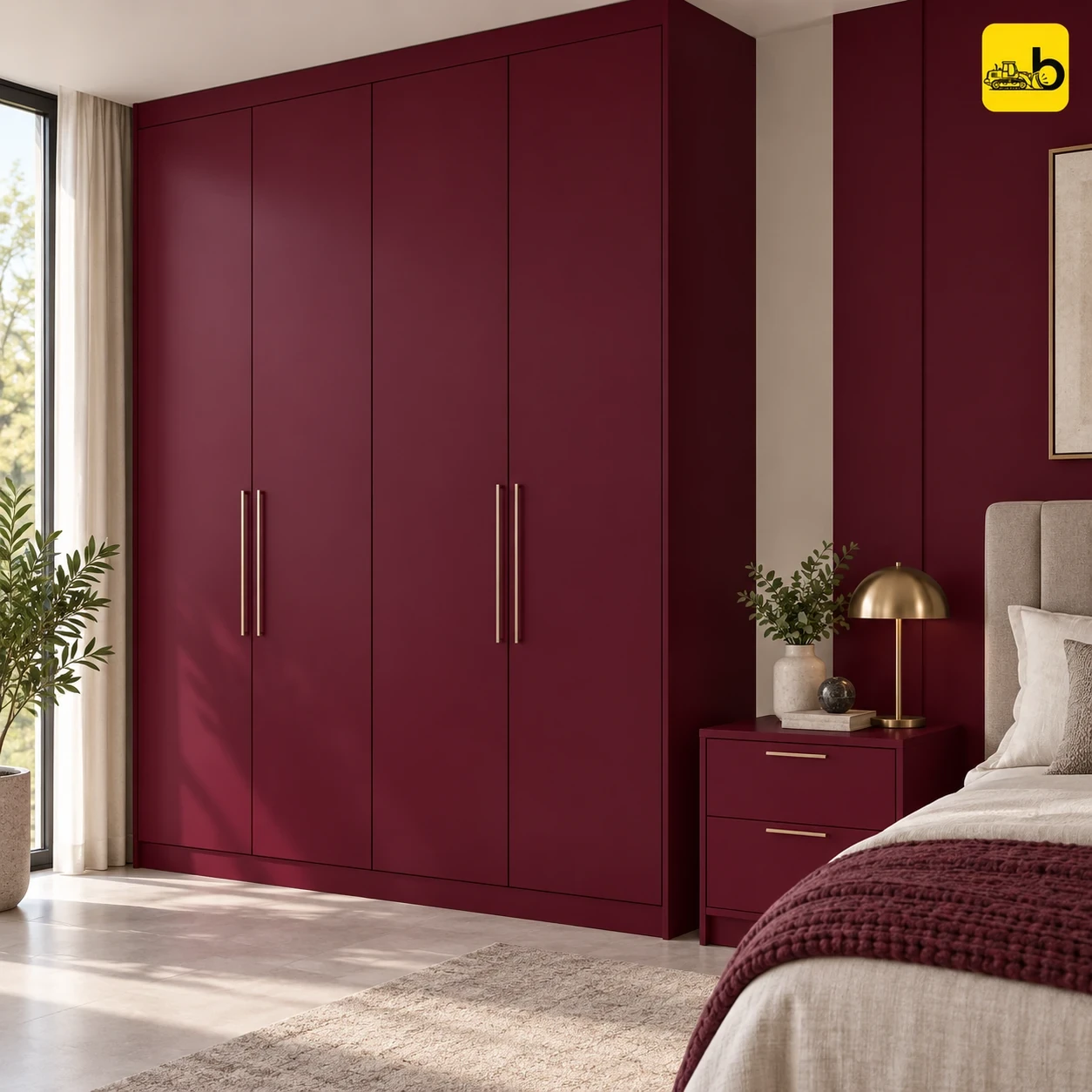 Craftwood 1222 Solid Color Laminate - High Gloss