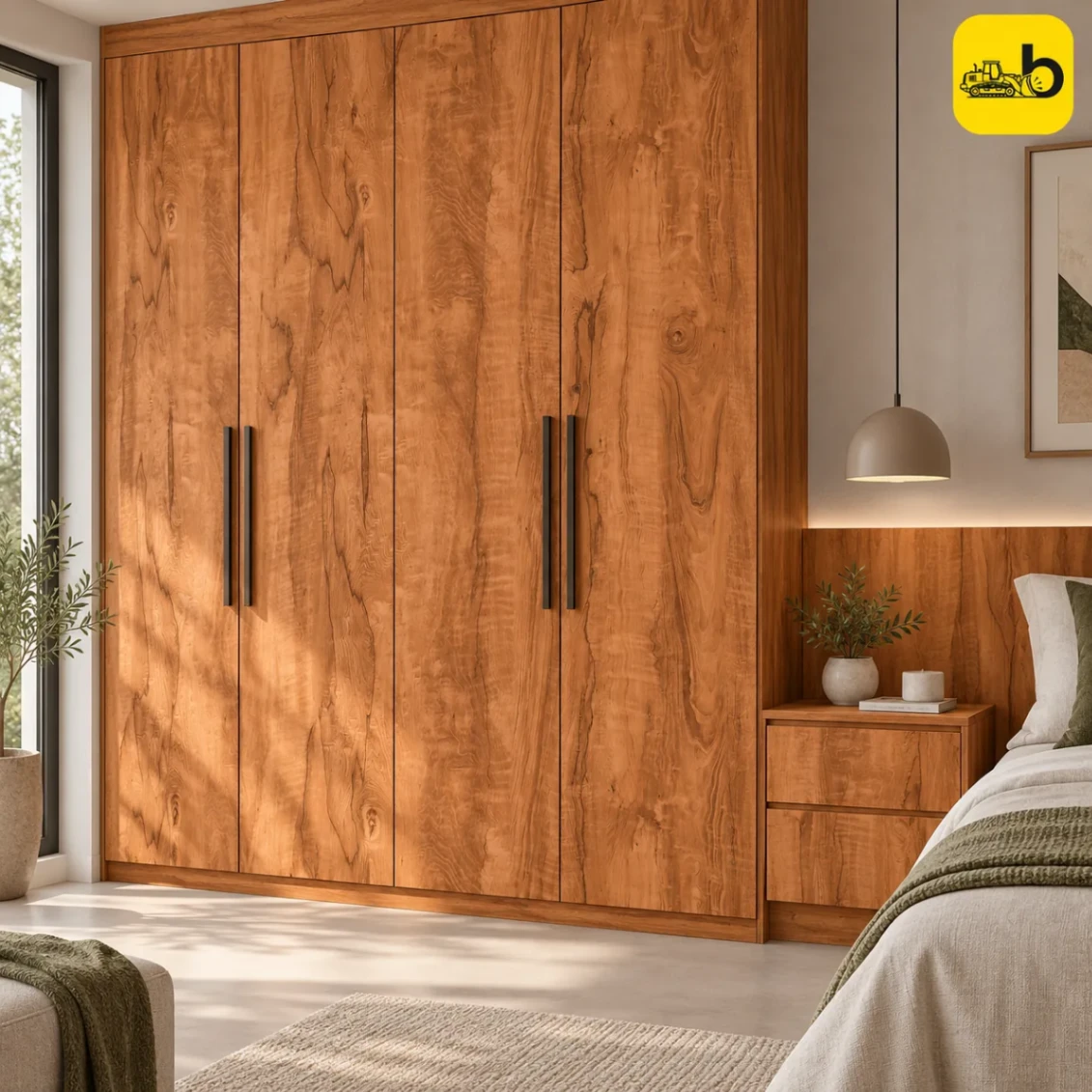 Craftwood 1504 Wooden Laminate - Suede Finish