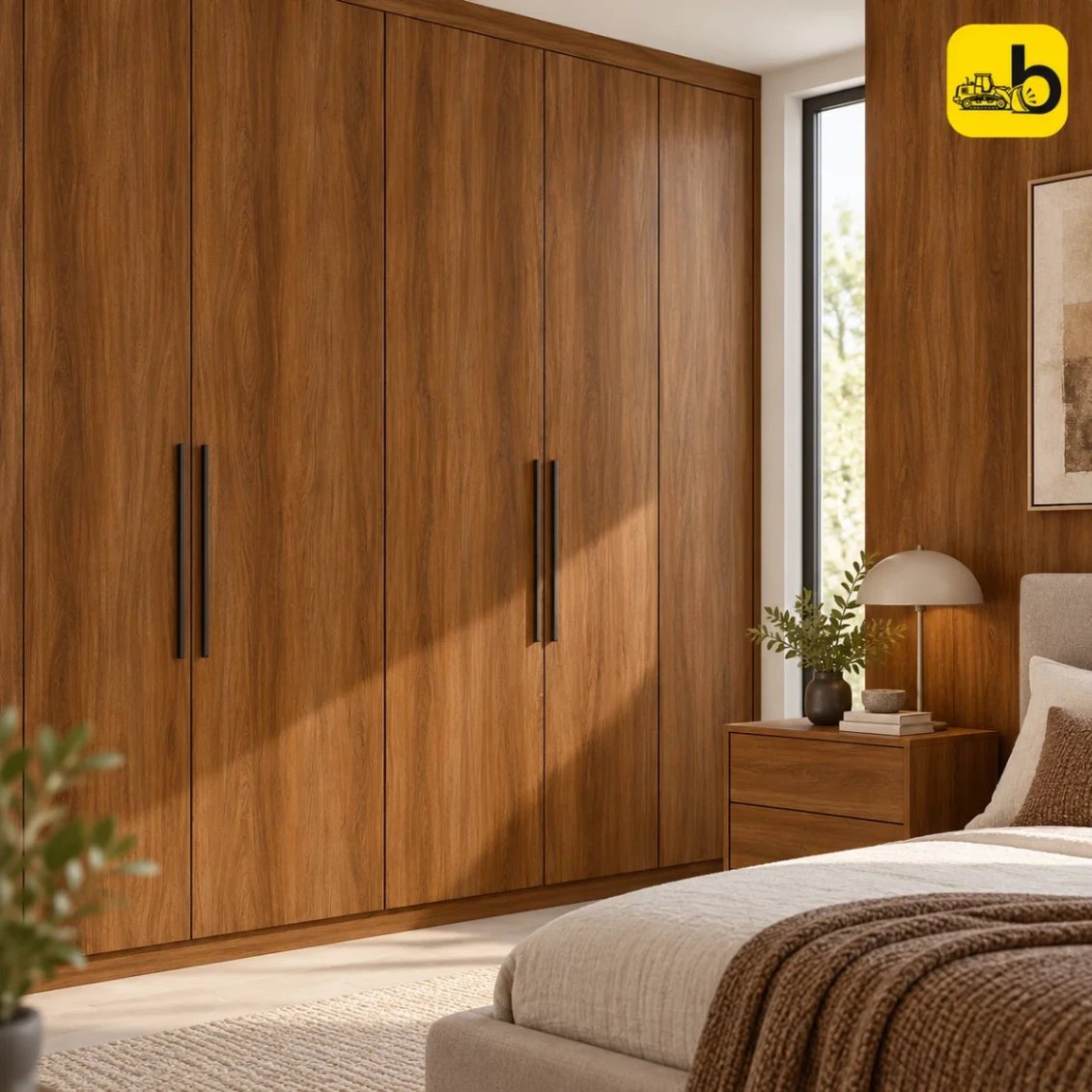 Craftwood 1514 Wooden Laminate - Vertical Venza Texture