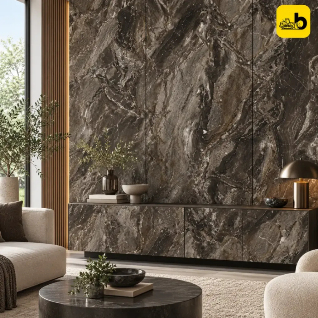 Craftwood 1530 Stone Finish Laminate - High Gloss
