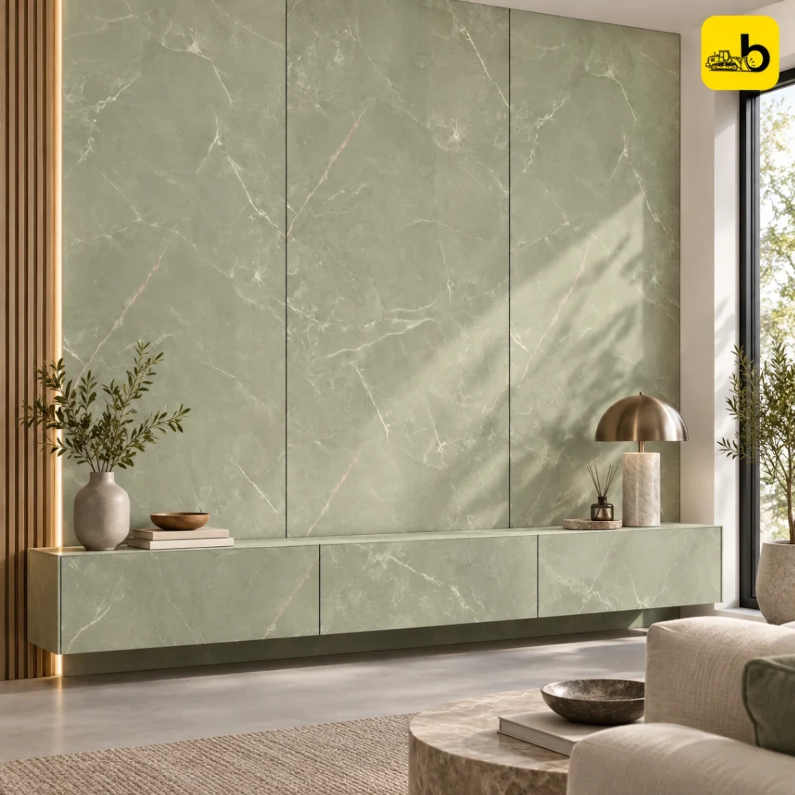 Craftwood 7149 Stone Finish Laminate - Silky Matt Finish