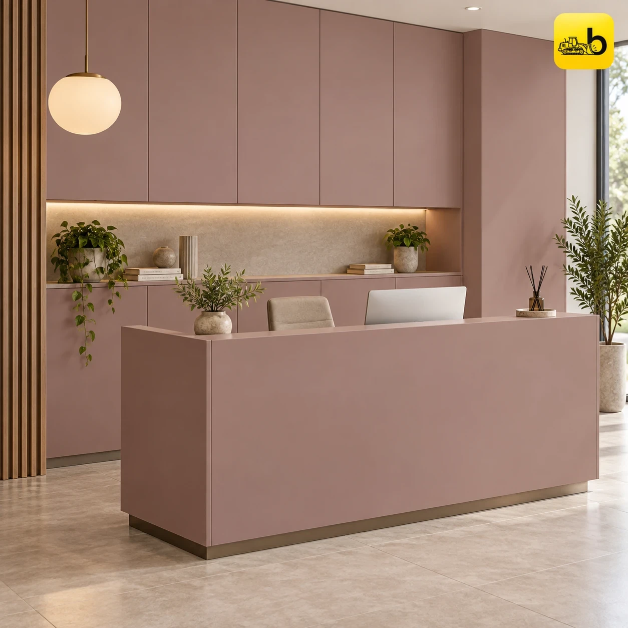 Craftwood 9958 Solid Color Laminate - Silky Matt Finish