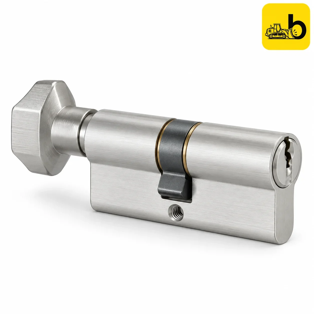 Dorset CL207 Key and Knob Euro Profile Cylinder - 70 mm