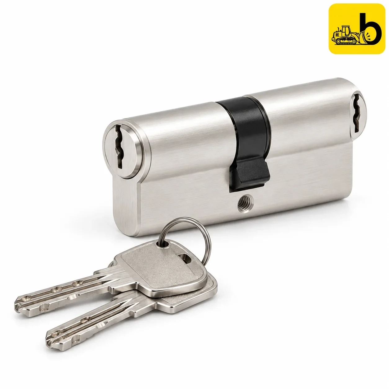 Dorset CL406 Computerized Key Euro Profile Cylinder - Both Side Key, 70 mm
