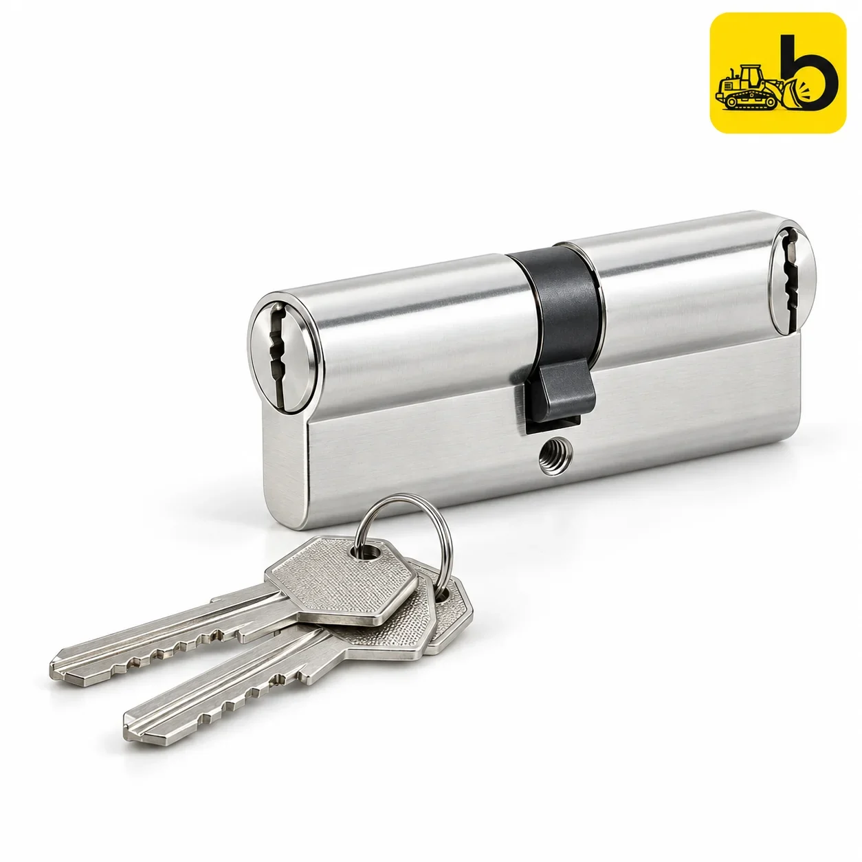Dorset CL414 Computerized Key Euro Profile Cylinder - Both Side Key, 90 mm