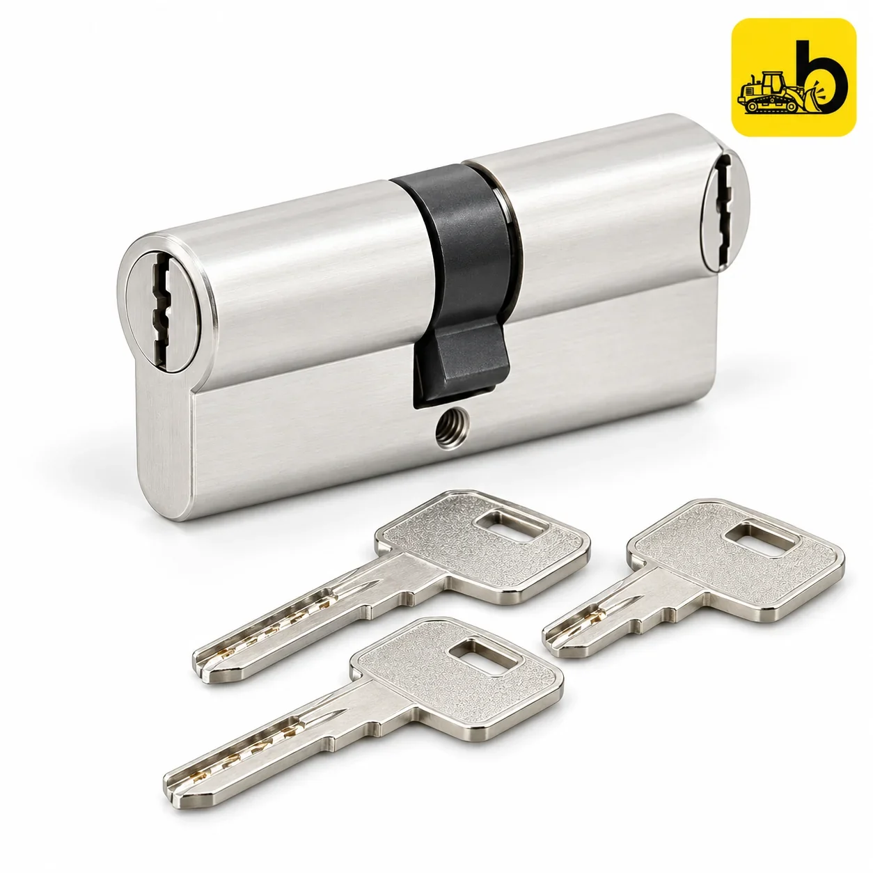 Dorset CL411 Computerized Key Euro Profile Cylinder - Both Side Key, 100 mm