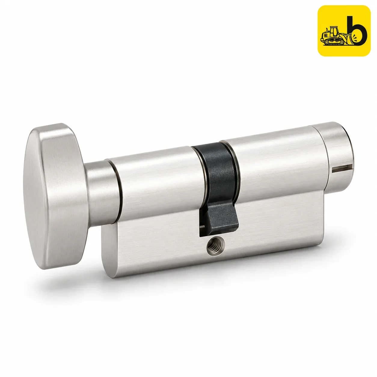 Dorset CL502 Computerized Key Euro Profile Cylinder - Coin and Knob, 60 mm