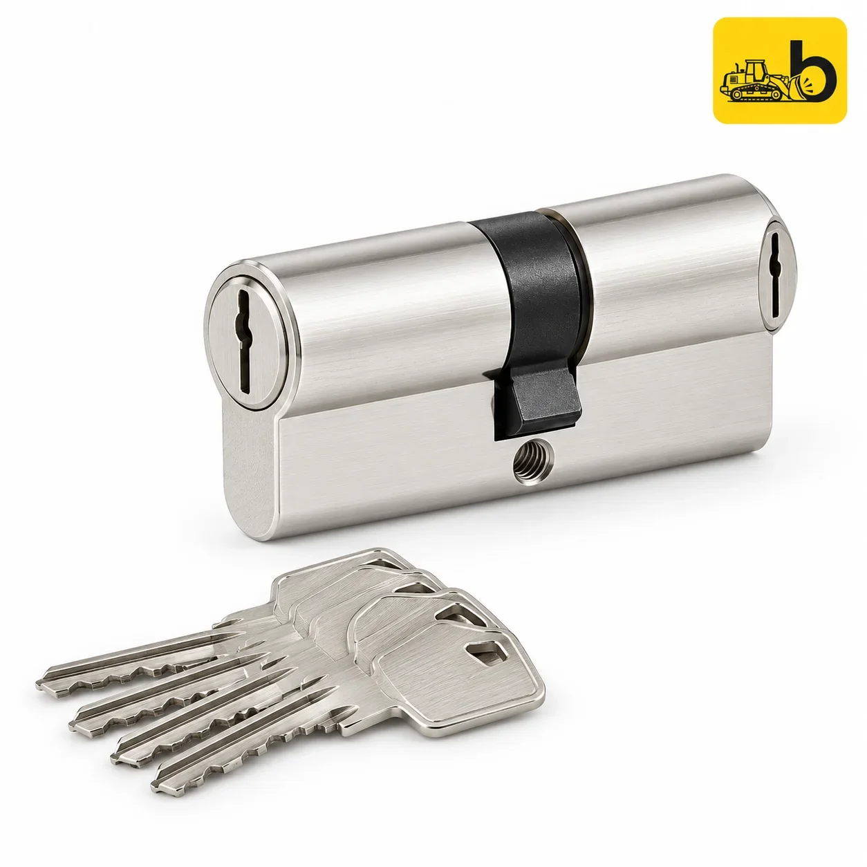 Dorset CL506 Computerized Key Euro Profile Cylinder - Both Side Key, 70 mm