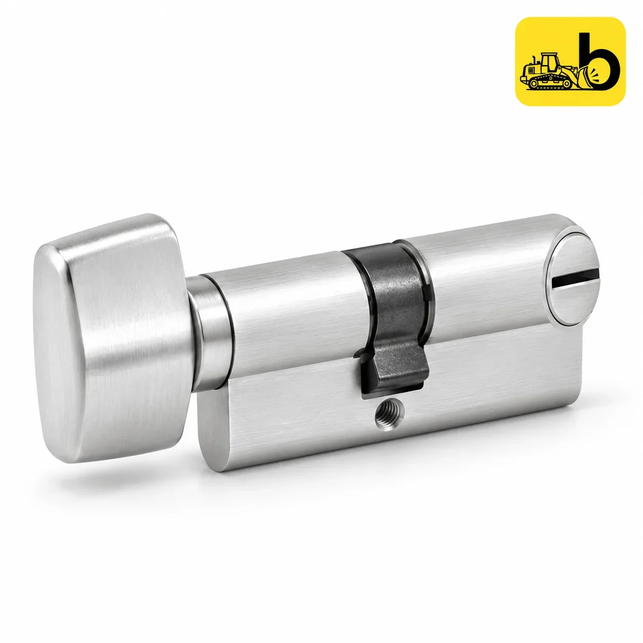 Dorset CL508 Computerized Key Euro Profile Cylinder - Coin and Knob, 70 mm